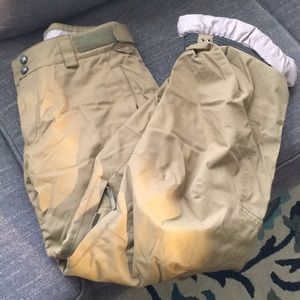 Olive green Helly Hansen Ski Pants
